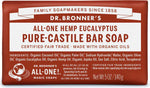 DR BRONNERS SOAP BAR EUCALYPTUS