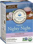 TRADITIONAL MEDICINALS TEA NIGHTY NIGHT VALERIAN ORG 16TB