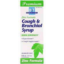 B&T ZINC FORMULA COUGH BRONCHIAL 8OZ