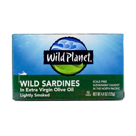 WILD PLANET SARDINES 4.4OZ