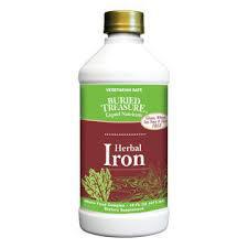 BTREASURE IRON HERBAL 16 OZ