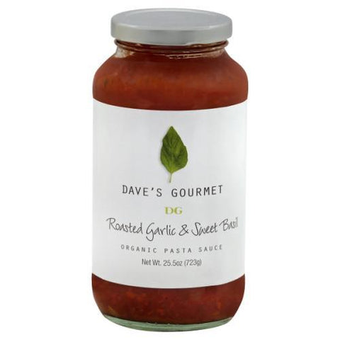 DAVES GOURMET SAUCE PASTA RSTD GRLC SWT 25.50OZ