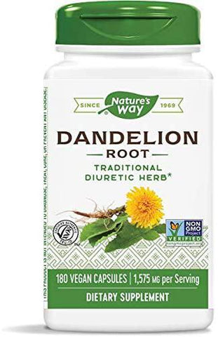 NATURES WAY DANDELION 180VEGCAPS