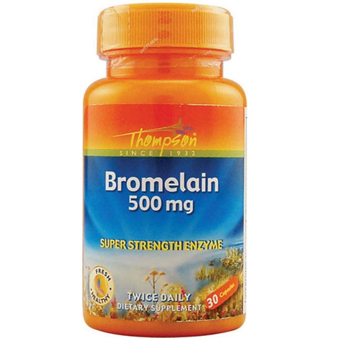 THOMPSON BROMELAIN 500MG 30 CAPS