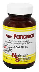SOURCE NATURAL RAW PANCREAS 50 CAPS