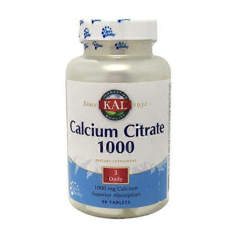 KAL CALCIUM CITRATE D3 90 TABS