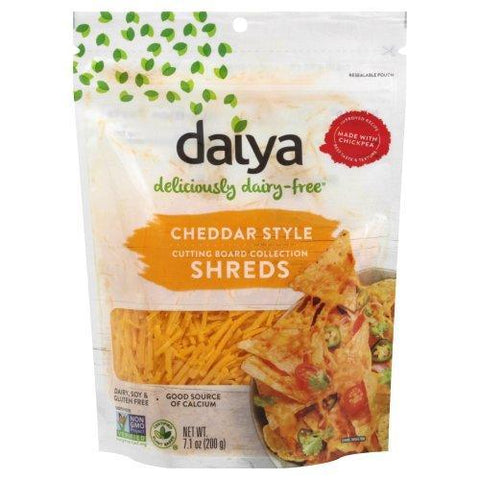 DAIYA CHEESE CHEDDAR STYLE SHREDS 7.10OZ