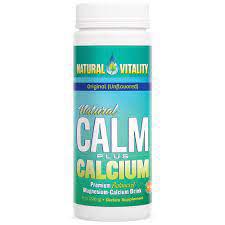 NATURAL VITALITY NATURAL  CALM PLUS CALCIUM 8OZ