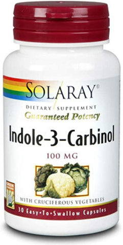 SOLARAY INDOLE 3 CARBINOL 100MG 30VG