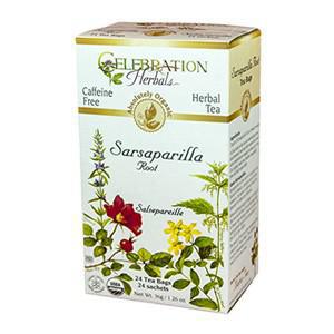 CELEBRATION HERBALS SARSAPARILLA TEA 24 BAGS