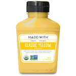 MADE WITH ORG YELLOW MUSTARD 9OZ