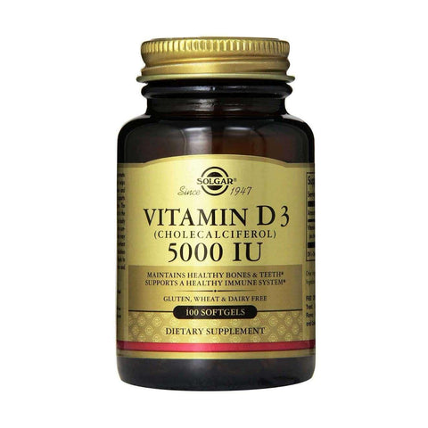 SOLGAR VITAMIN D3 5000IU 100SG