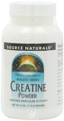 SOURCE NATURALS CREATINE POWDER 4OZ