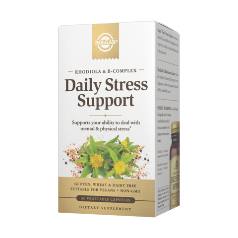 SOLGAR DAILY STRESS SUPPORT 30VC