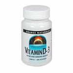 SOURCE NATURALS VITAMIN D3 1000IU 100SG