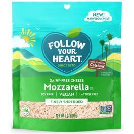 FOLLOW YOUR HEART MOZZARELLA SHREDDED 7 OZ