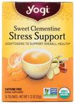 YOGI TEAS TEA SWEET CLEMENTINE STRESS SUPORT 16TEA BAGS