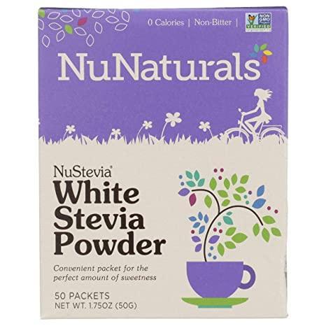NU NATURAL WHITE STEVIA PWDR