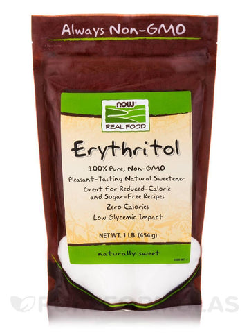 NOW ORGANIC ERYTHRITOL 1LB