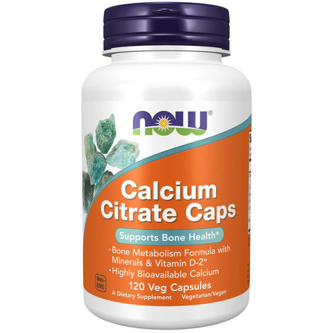 NOW CALCIUM CITRATE 120 VC