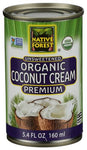 NATIVE FOREST COCONUT CREAM ORG 5.40OZ
