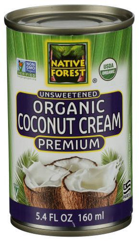 NATIVE FOREST COCONUT CREAM ORG 5.40OZ