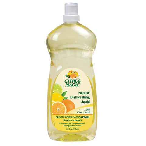 CITRUS MAGIC NATURAL DISHWASHING LIQUID 25OZ