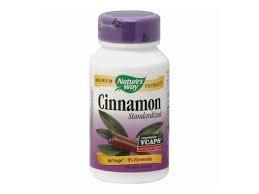 NATURES WAY EXTRACT CINNAMON STNDRD 60VC