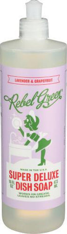 REBEL GREEN SOAP DISH LVNDR GRPFRT