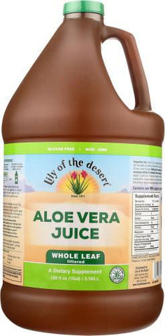 LILY OF THE DESERT JUICE ALOE VERA WHLF ORG 128OZ