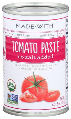 MADE WITH TOMATO PASTE