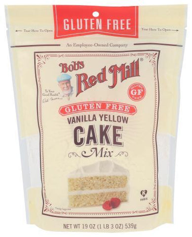 BOBS VANILLA CAKE MIX GLUTEN FREE