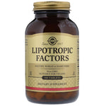 SOLGAR LIPOTROPIC FACTORS 100TABSLGAR