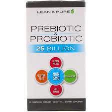 LEAN & PURE PREBIOTIC/PROBIOTIC 25 BILLON 30 CAPS