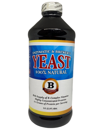 ENZYMATIC & BREWER'S YEAST 100% NATURAL 16OZ
