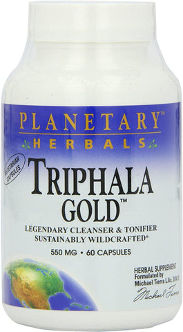 PLANETARY HERBALS TRIPHALA GOLD 60 CAPS