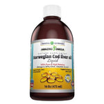 AMAZING O NORWEGIAN COD LIVER OIL LEMON 16 OZ