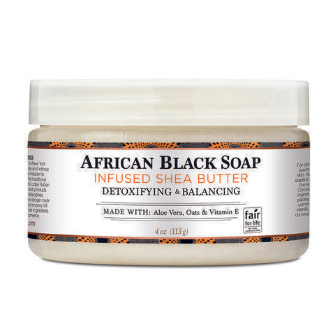 NUBIAN HERITAGE AFRICAN BLACK SOAP 4OZ