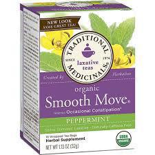 TRADITIONAL MEDICINALS SMOOTH MOVE PEPPERMINT ORG. 16TB