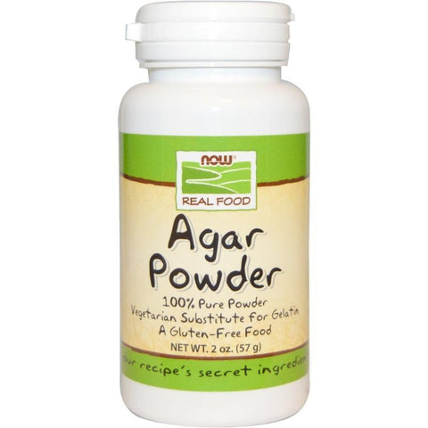 NOW REAL FOOD AGAR POWDER 2OZ