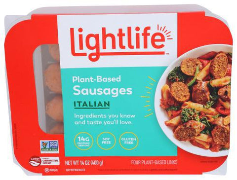 LIGHTLIFE SAUSAGE ITALIAN MILD