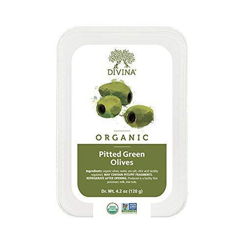 DIVINA CUP OLIVES PITD ORG 4.20 OZ