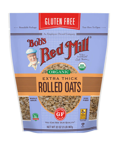 BOBS  OAT ROLLED THICK ORG GF 32OZ