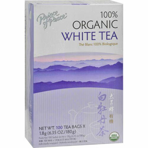 PRINCE OF PEACE ORGANIC WHITE TEA 100BAGS