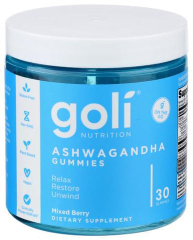 GOLI NUTRITION ASHWAGANDA 30 PC