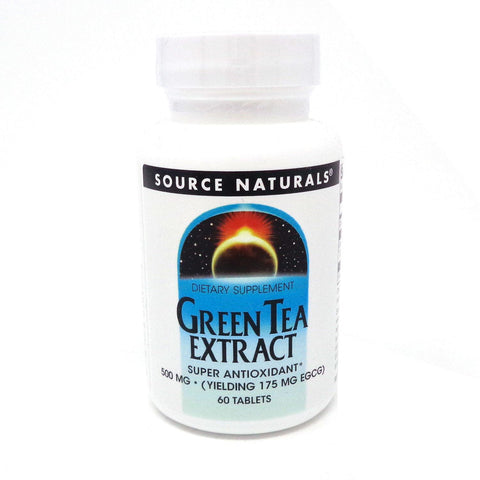 SOURCE NATURALS GREEN TEA EXT 60TABS