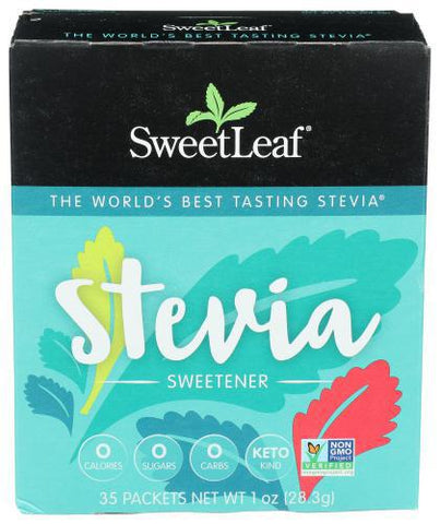 SWEET LEAF STEVIA 35 PACKETS