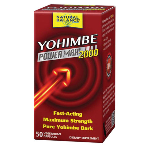 NATURAL BALANCE YOHIMBE POWER MAX 2000 50VC