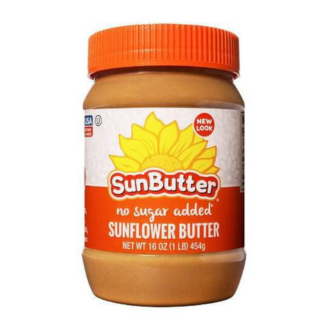 SUN BUTTER NUT BUTTER NO SUGAR ADDED 16OZ