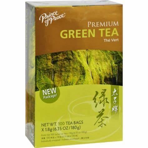 PRINCEOF PRMM GREENTEA 100BAGS
